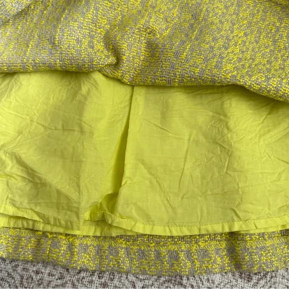 C De C Yellow Tweed Pinafore Dress - Picture 5 of 8